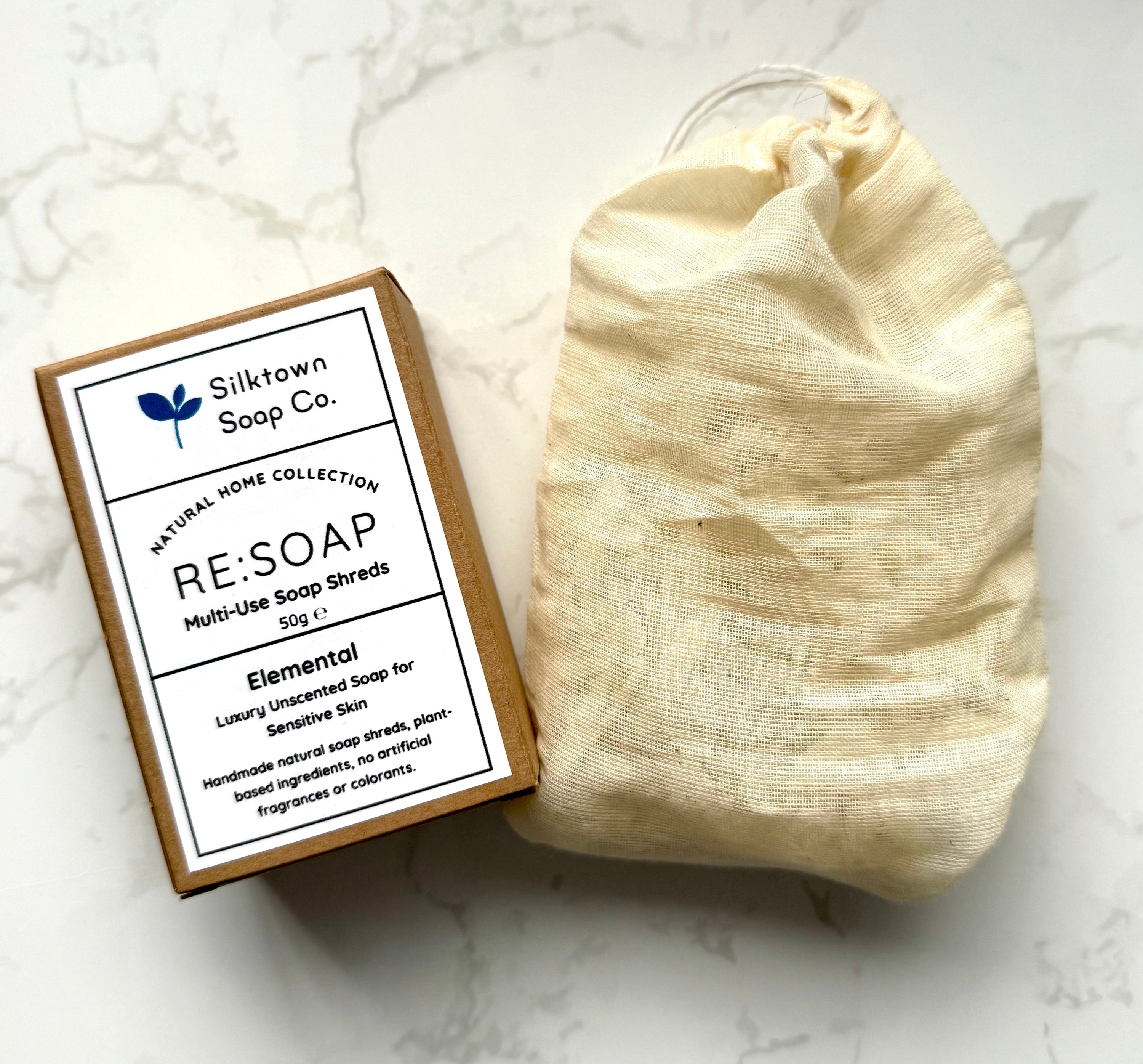 Elemental RE:SOAP multi use soap shreds