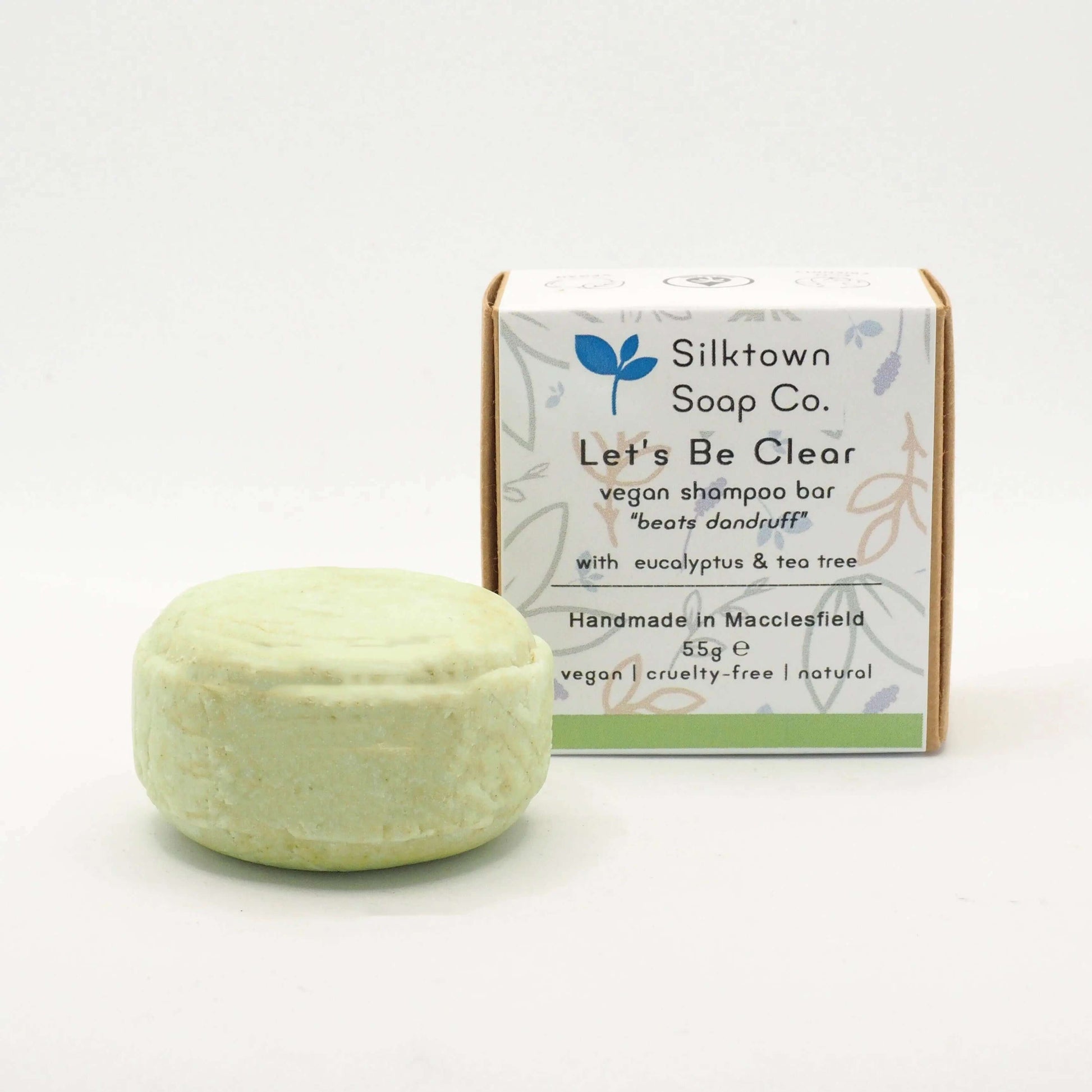 Let's be Clear Shampoo Bar - Silktown Soap Company 