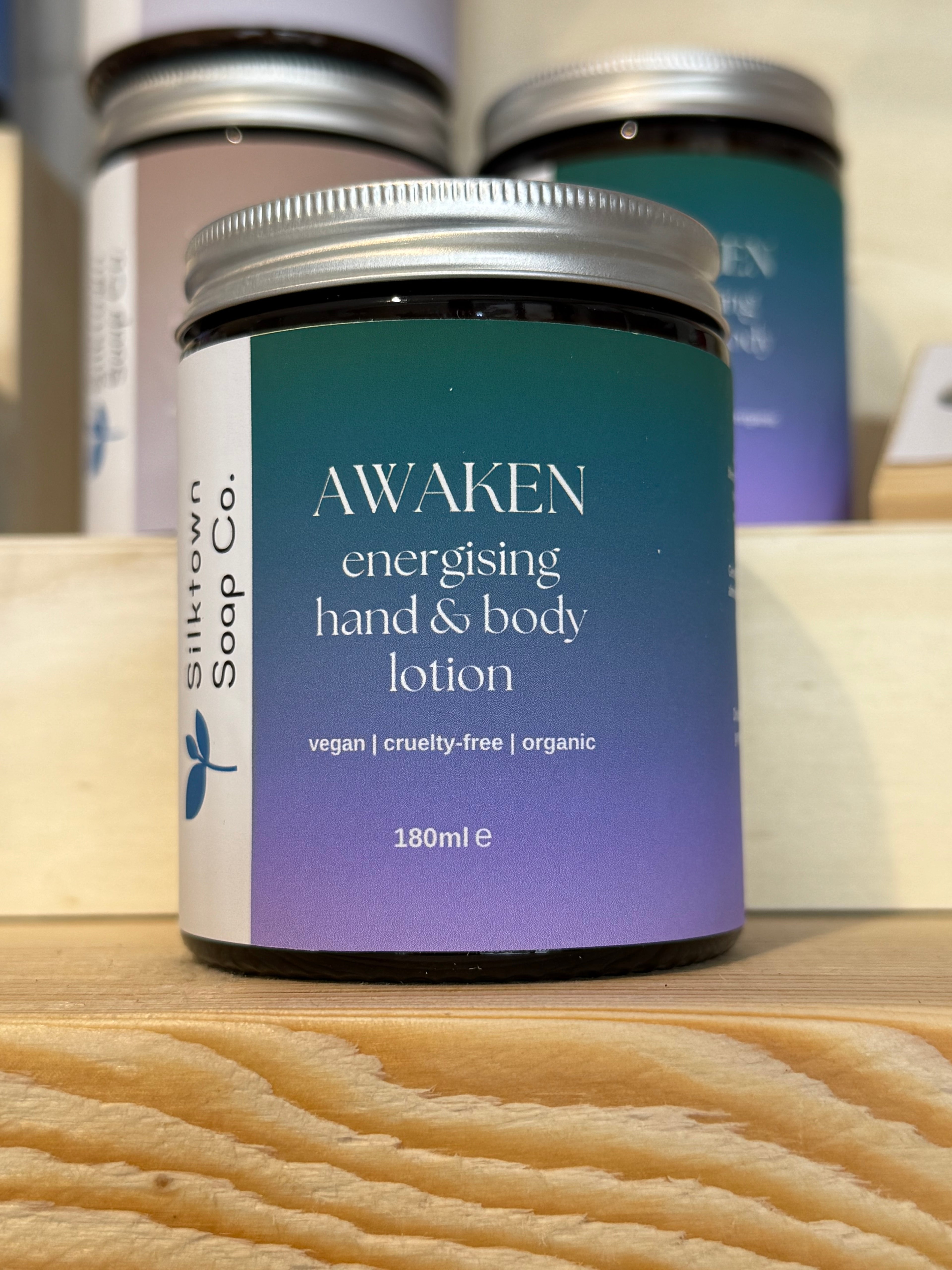 Awaken Handmade Natural Hand & Body Lotion with Chamomile & Essential Oils