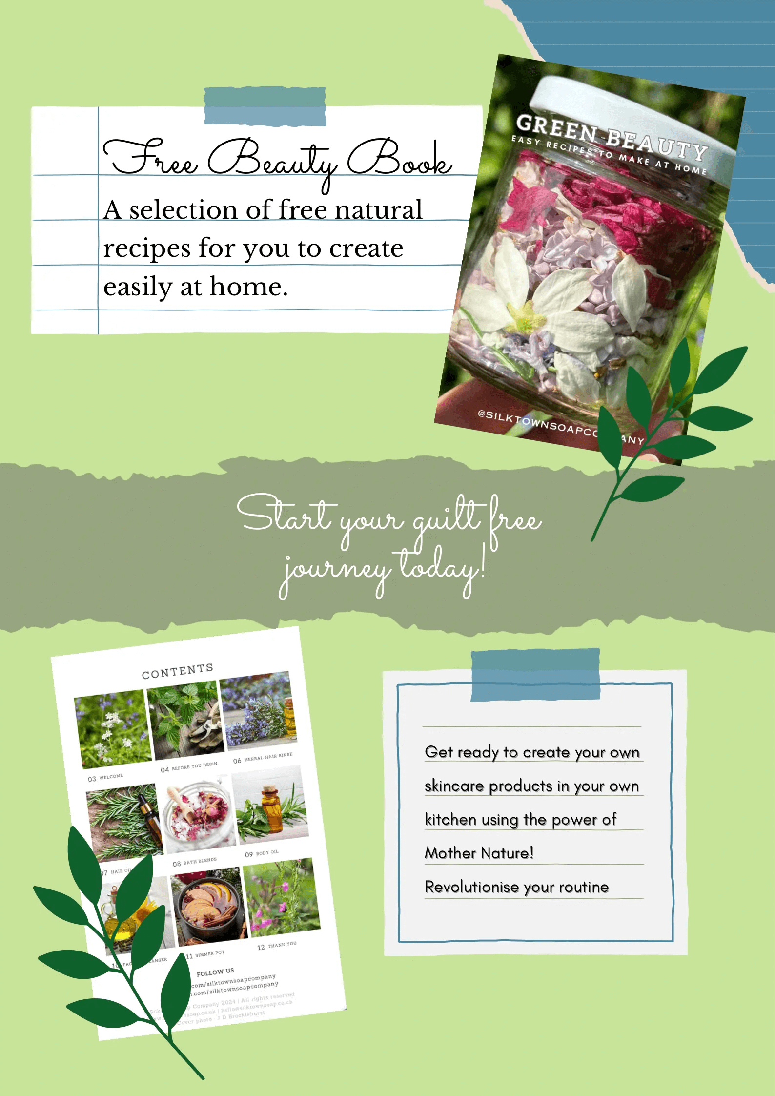 Green Beauty at Home by Silktown Soap Company - Silktown Soap Company