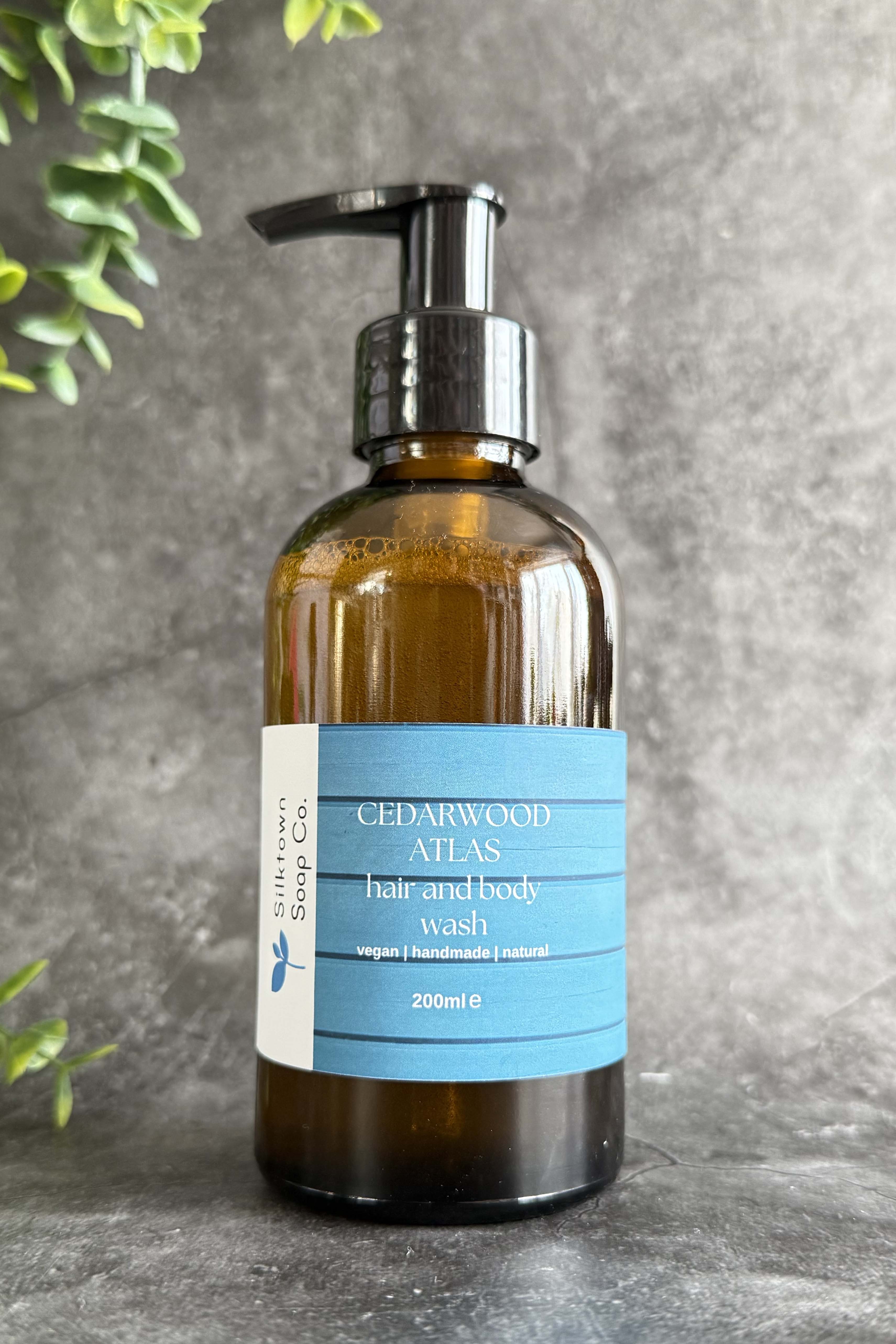 Cedarwood hair and body wash
