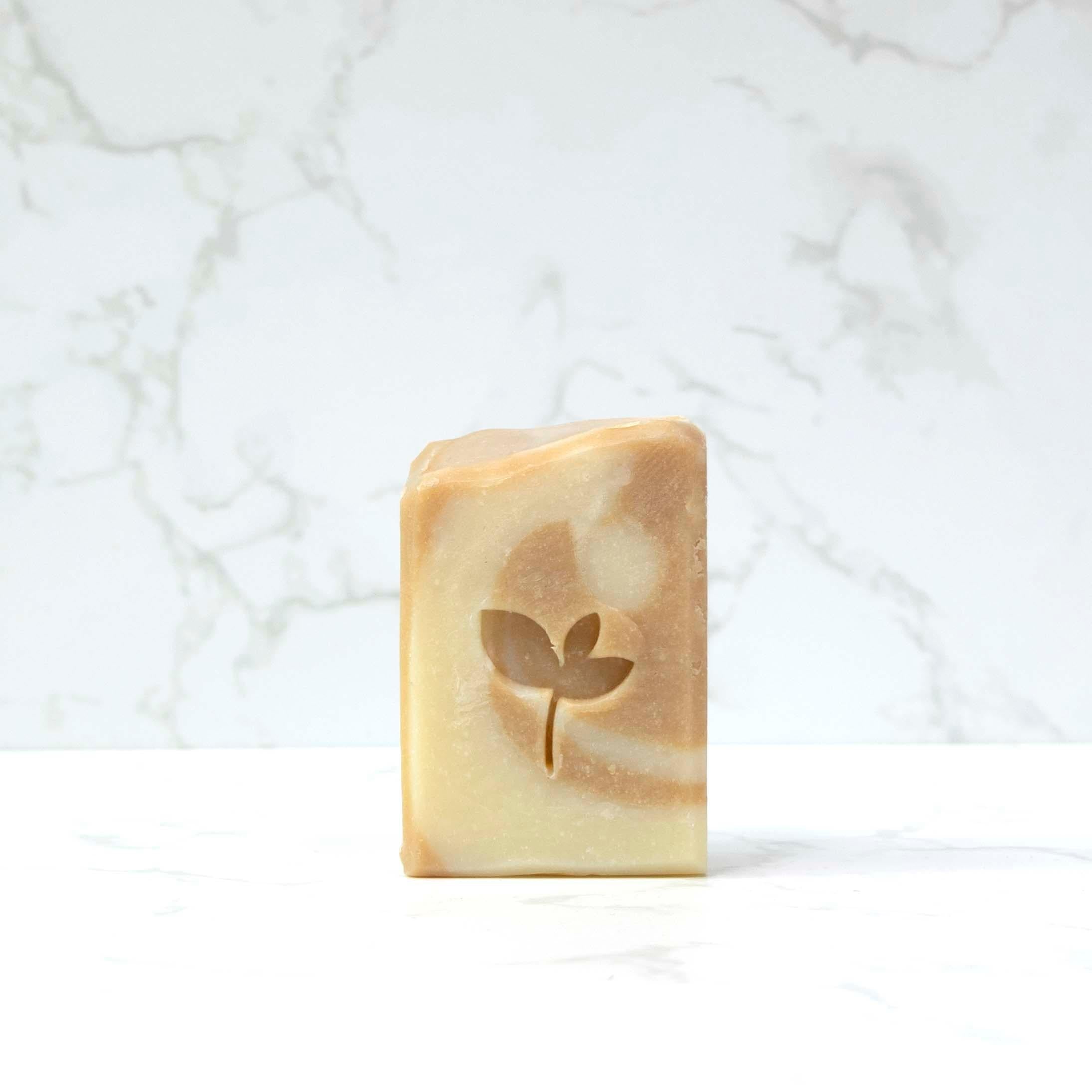 Small Buttermint handmade soap bar