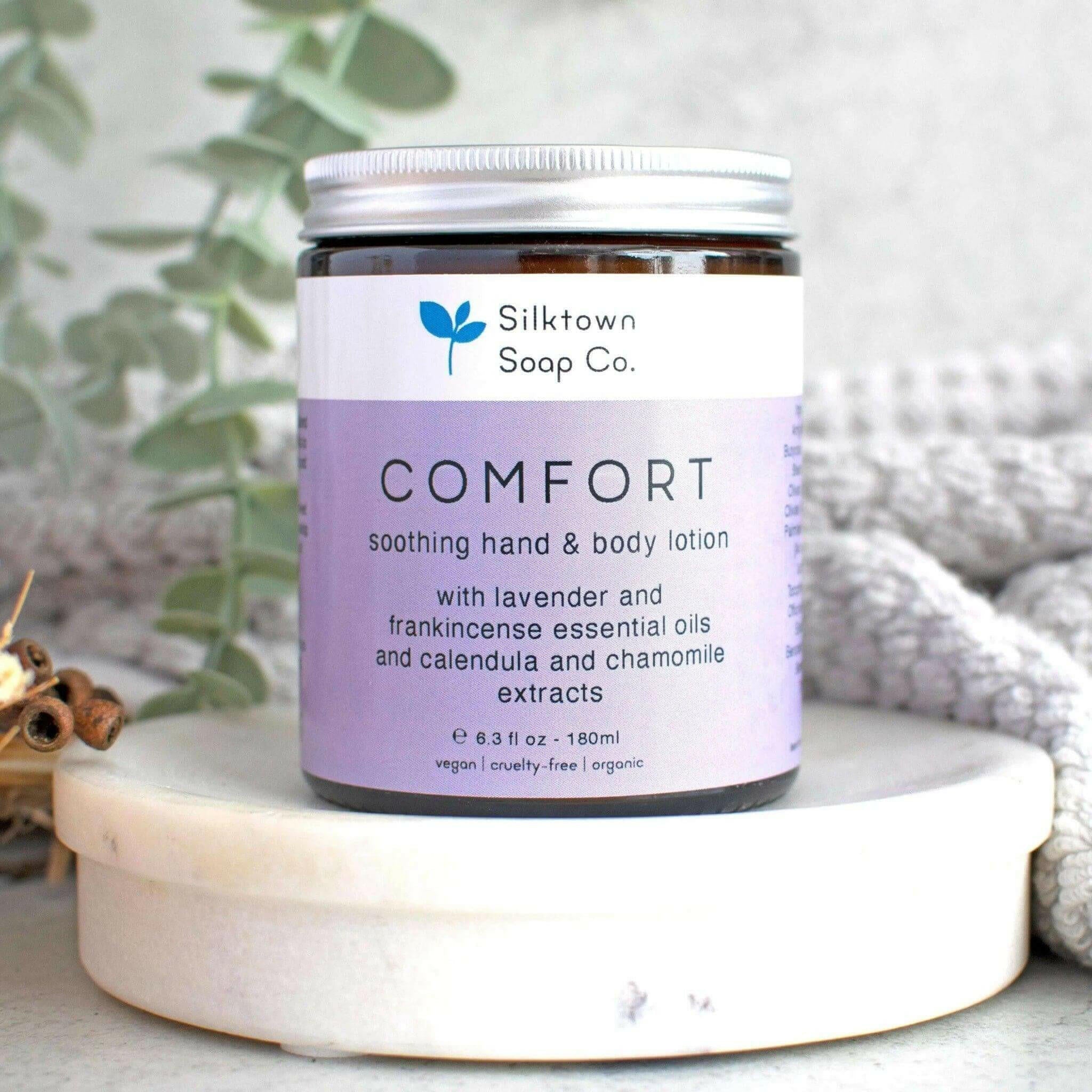 Comfort Natural Hand & Body Lotion - Silktown Soap Company