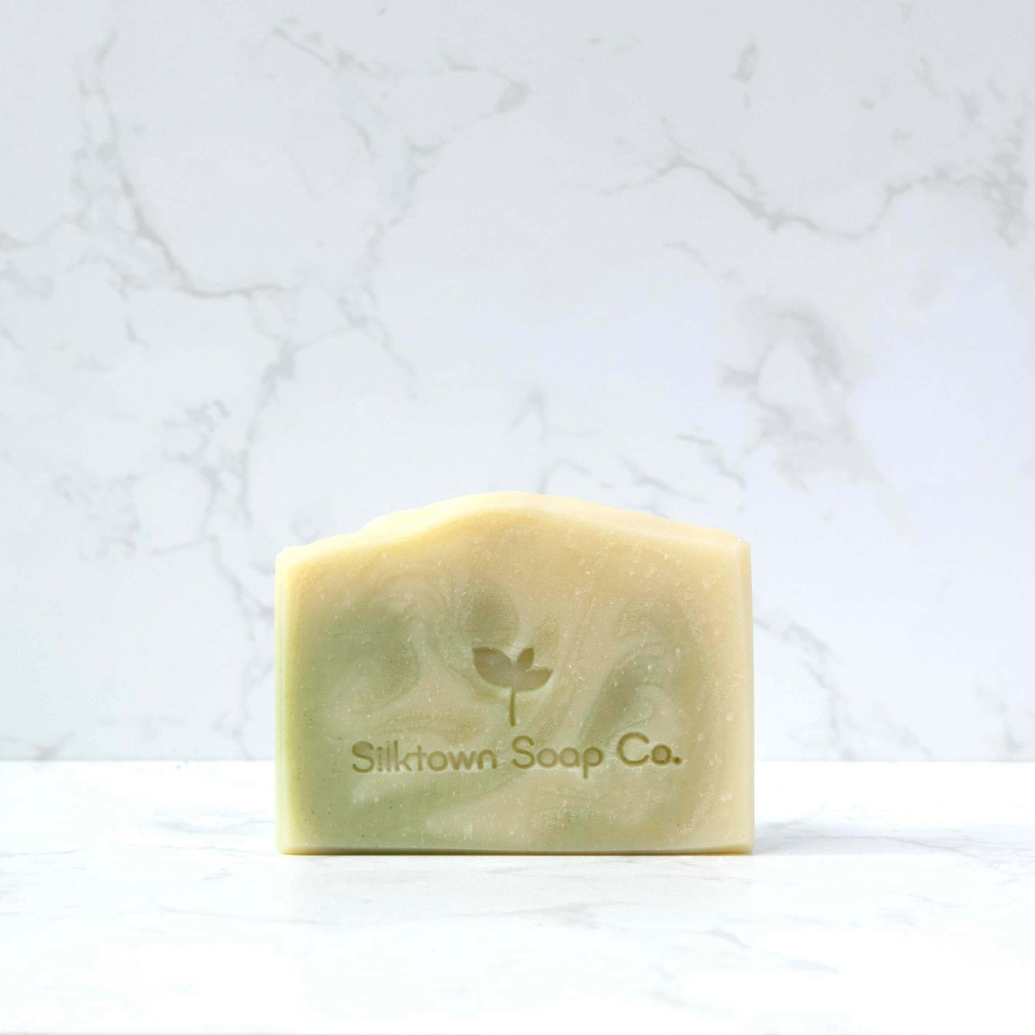 Peppermint Silk natural Soap bar - Silktown Soap Company