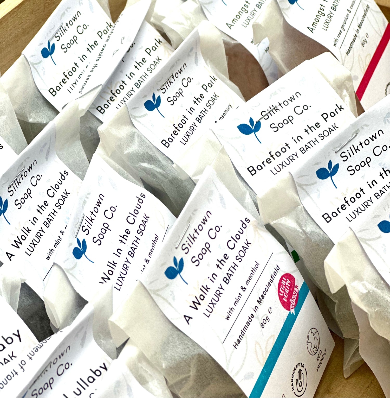 packaged natural bath bombs