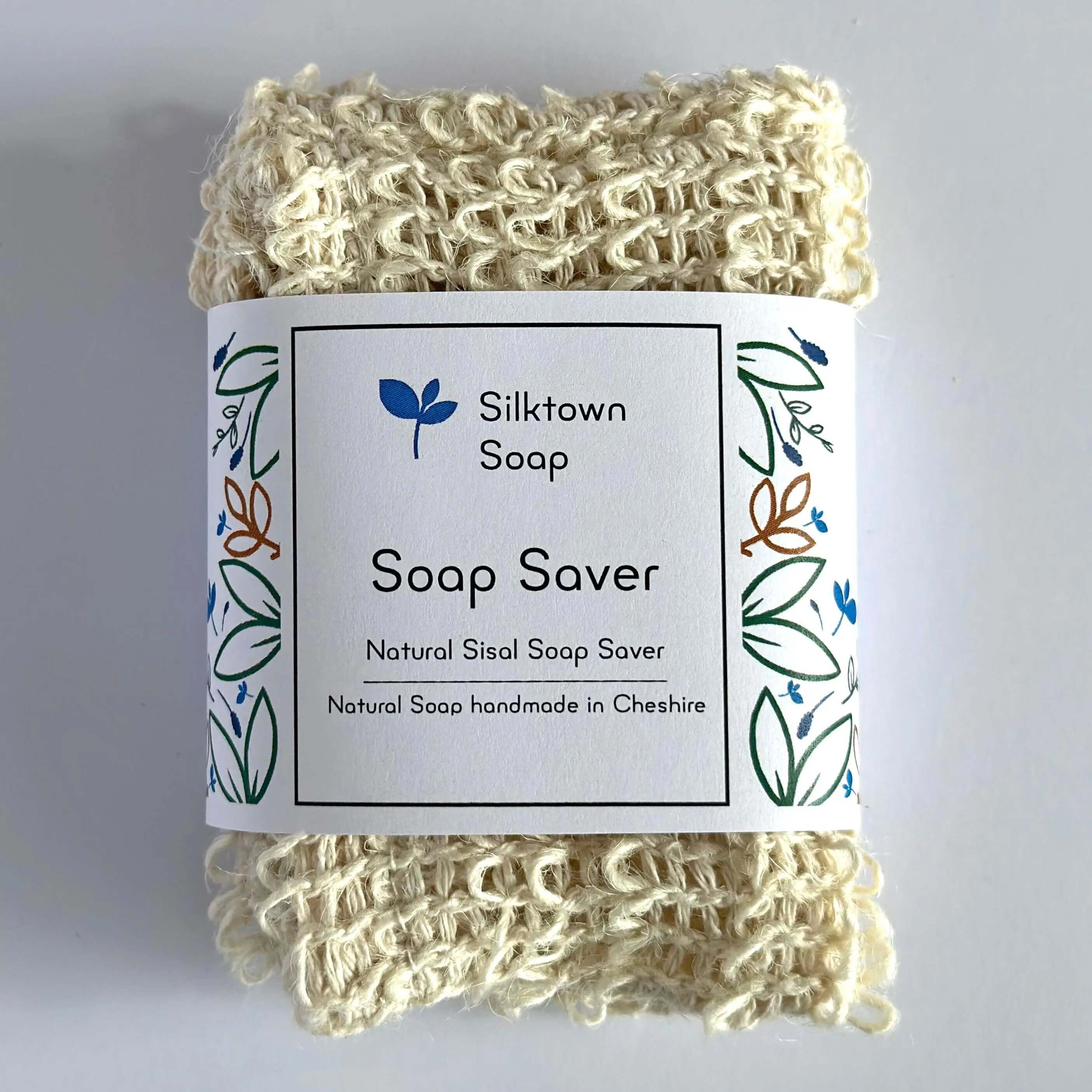 Zero-Waste Soap Bag with label