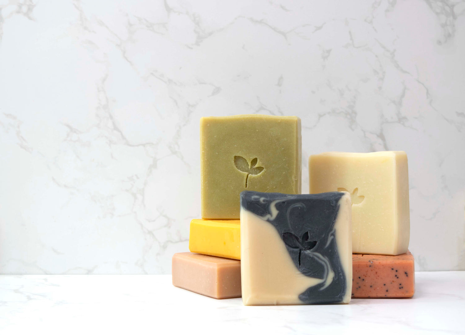 a selection of silktown soap company natural soap bars