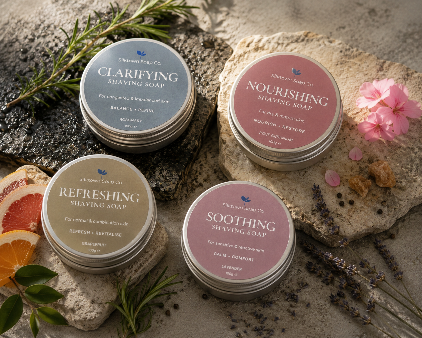 Restocked and Better Than Ever: Discover Our Improved Natural Shaving Soaps