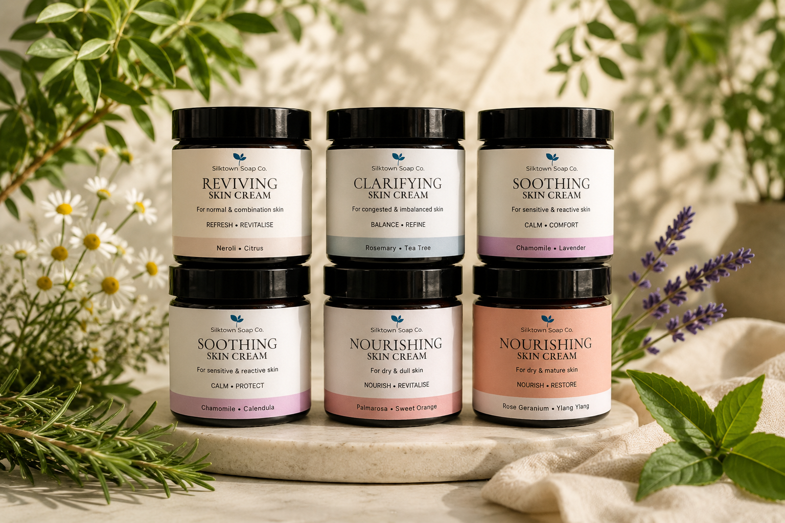 Natural Skin Cream Collection