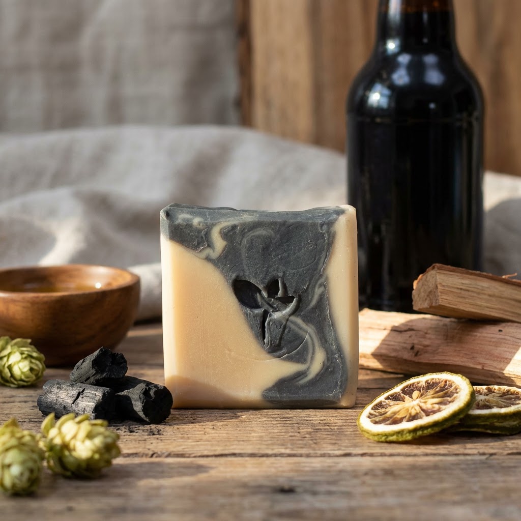 Natural Soap - Cedarwood and Stout