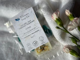 Citrus infused natural wax freshener with ribbon 