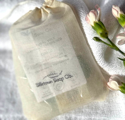 Citrus infused natural wax freshener in bag