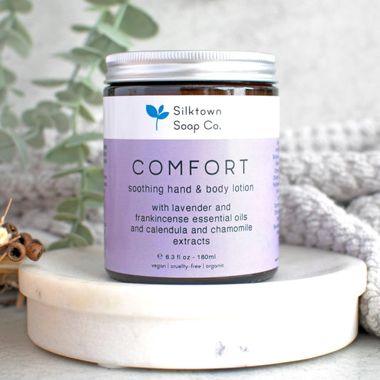 Comfort - Soothing Hand & Body Lotion - Silktown Soap Company 