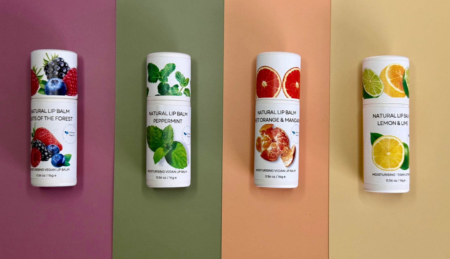 Natural Lip Care  - Lip Balm Collection