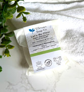 Lets be Clear solid shampoo bar packaged