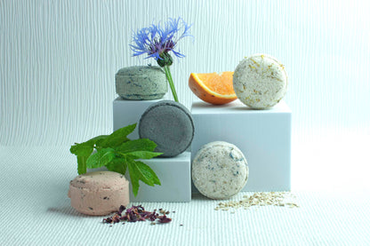 Natural bath bombs and botanicals