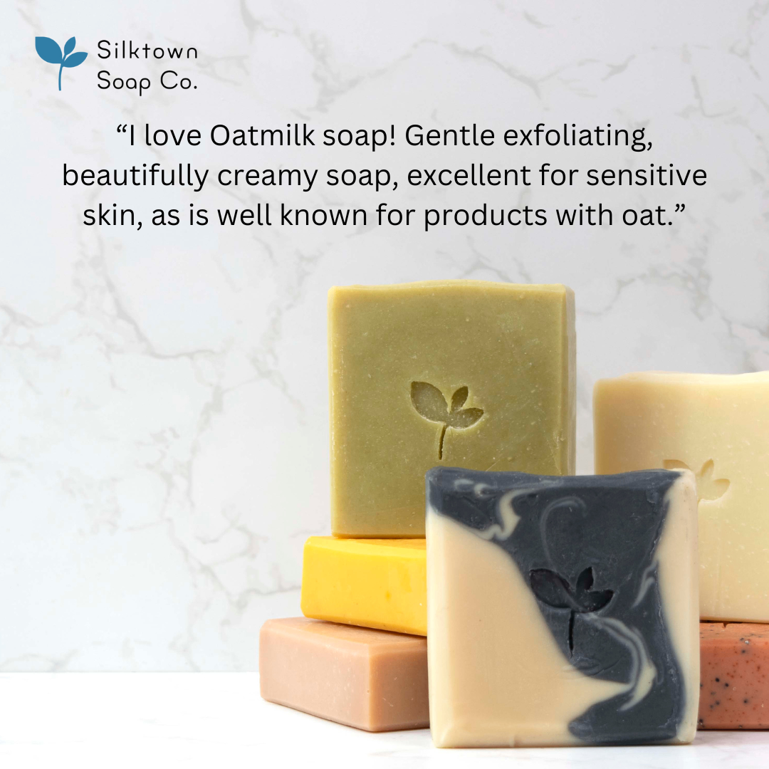 Oatmilk natural soap bar customer review