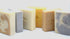 Silktown Soap Company soap bars in a row