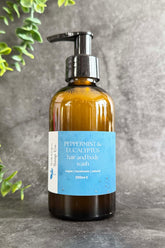 Peppermint & Eucalyptus hair and body wash