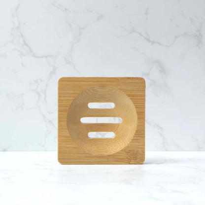 Square Natural Bamboo Soap Dishes – Eco-Friendly Bathroom Accessories