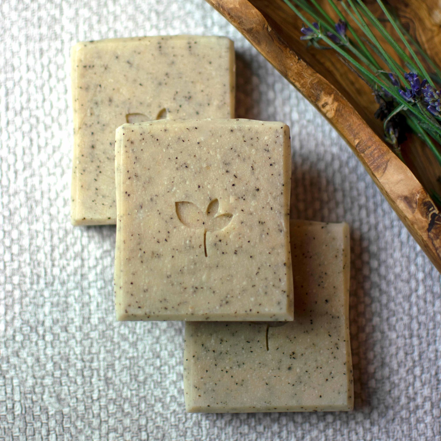 Tea Caddy natural soap bar with Earl Grey tea