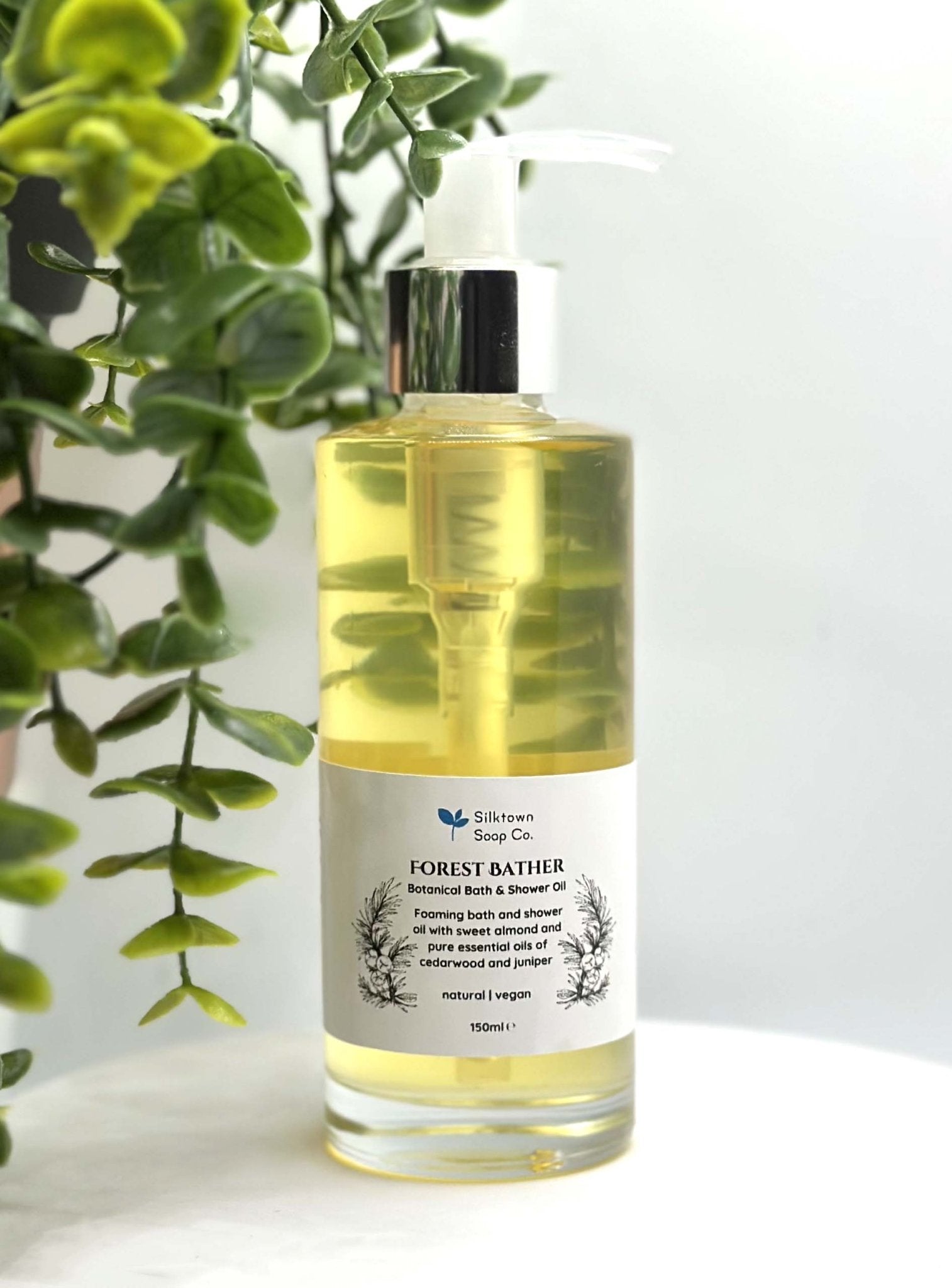 Botanical Bath &amp; Shower Oil - Forest Bather - Silktown Soap Company