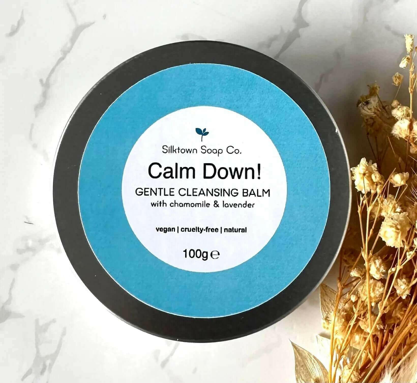 Calm Down! Natural Cleansing Balm - Silktown Soap Company