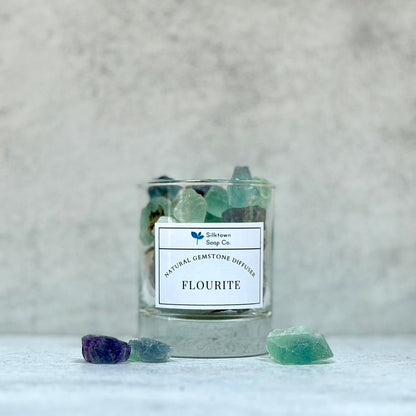 Natural Gemstone Diffuser - Flourite - Silktown Soap Company