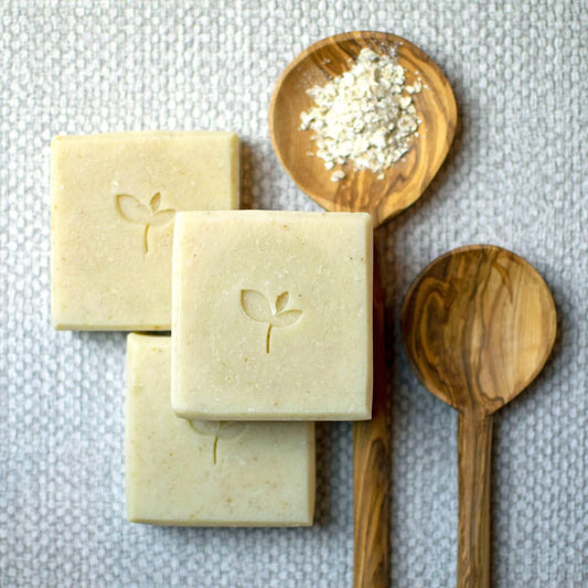 Oatmilk - natural soap with lavender and oats - Silktown Soap Company