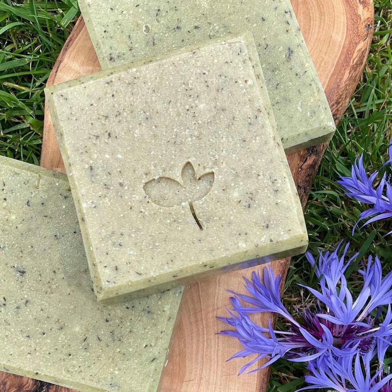 Persephone - natural soap with chamomile, rosemary and nettle - Silktown Soap Company