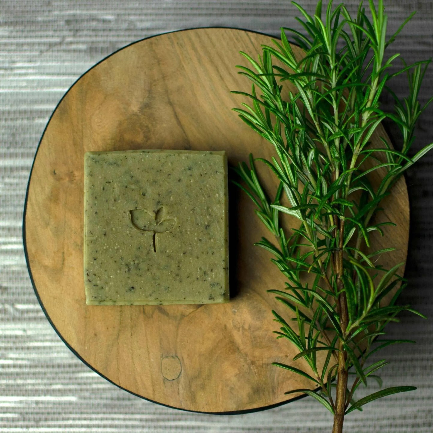 Persephone - natural soap with chamomile, rosemary and nettle - Silktown Soap Company