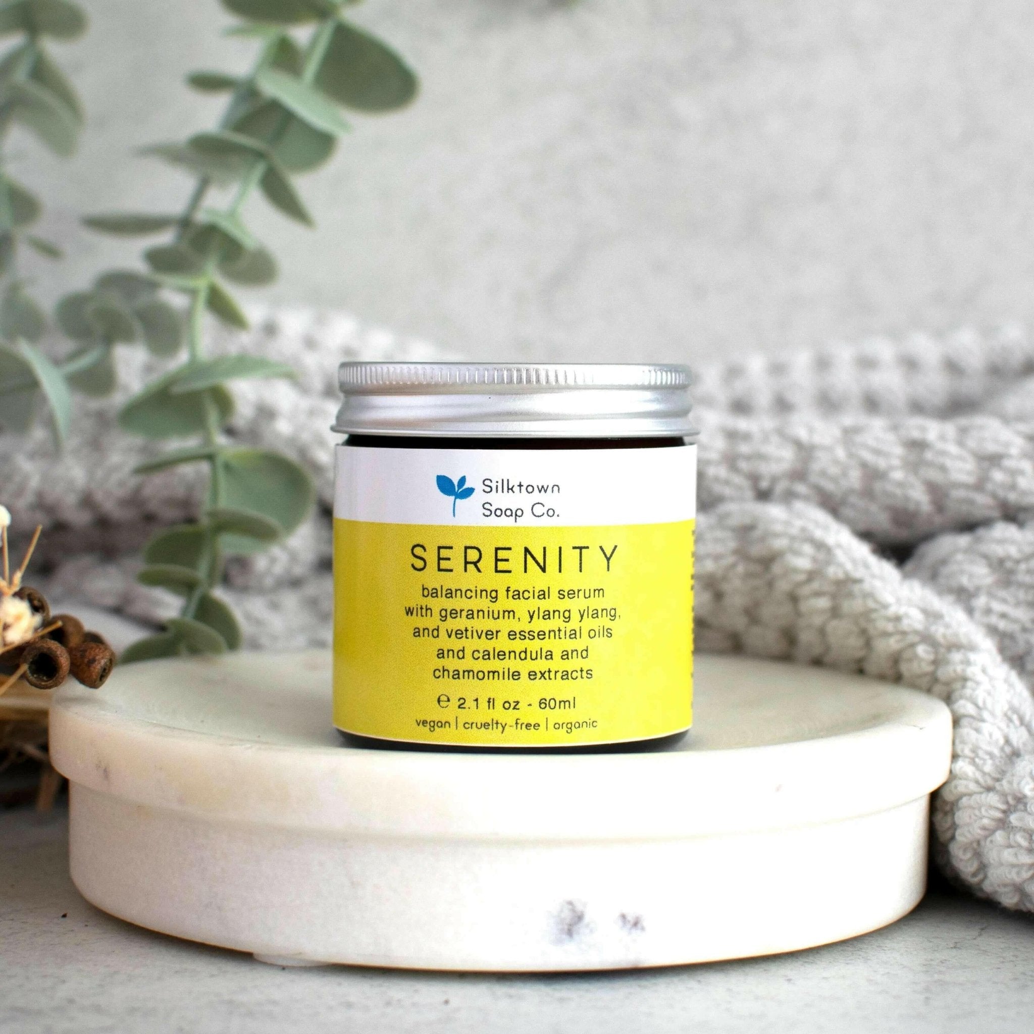 Serenity Natural Facial Serum - Silktown Soap Company