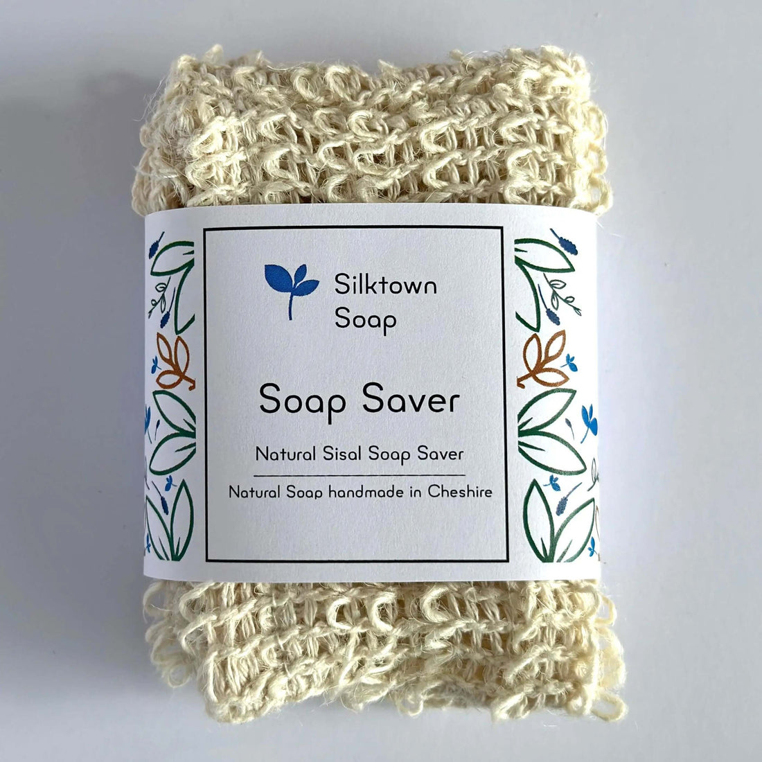 Zero-Waste Soap Bag with label
