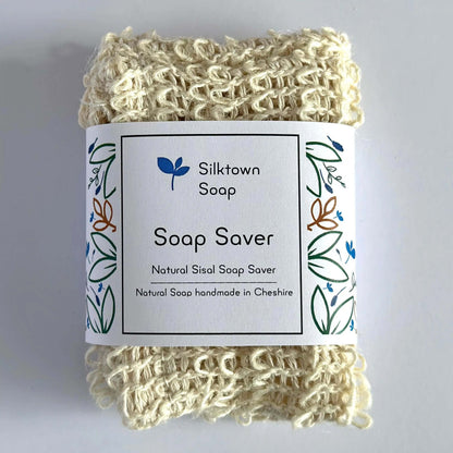 Zero-Waste Soap Bag with label
